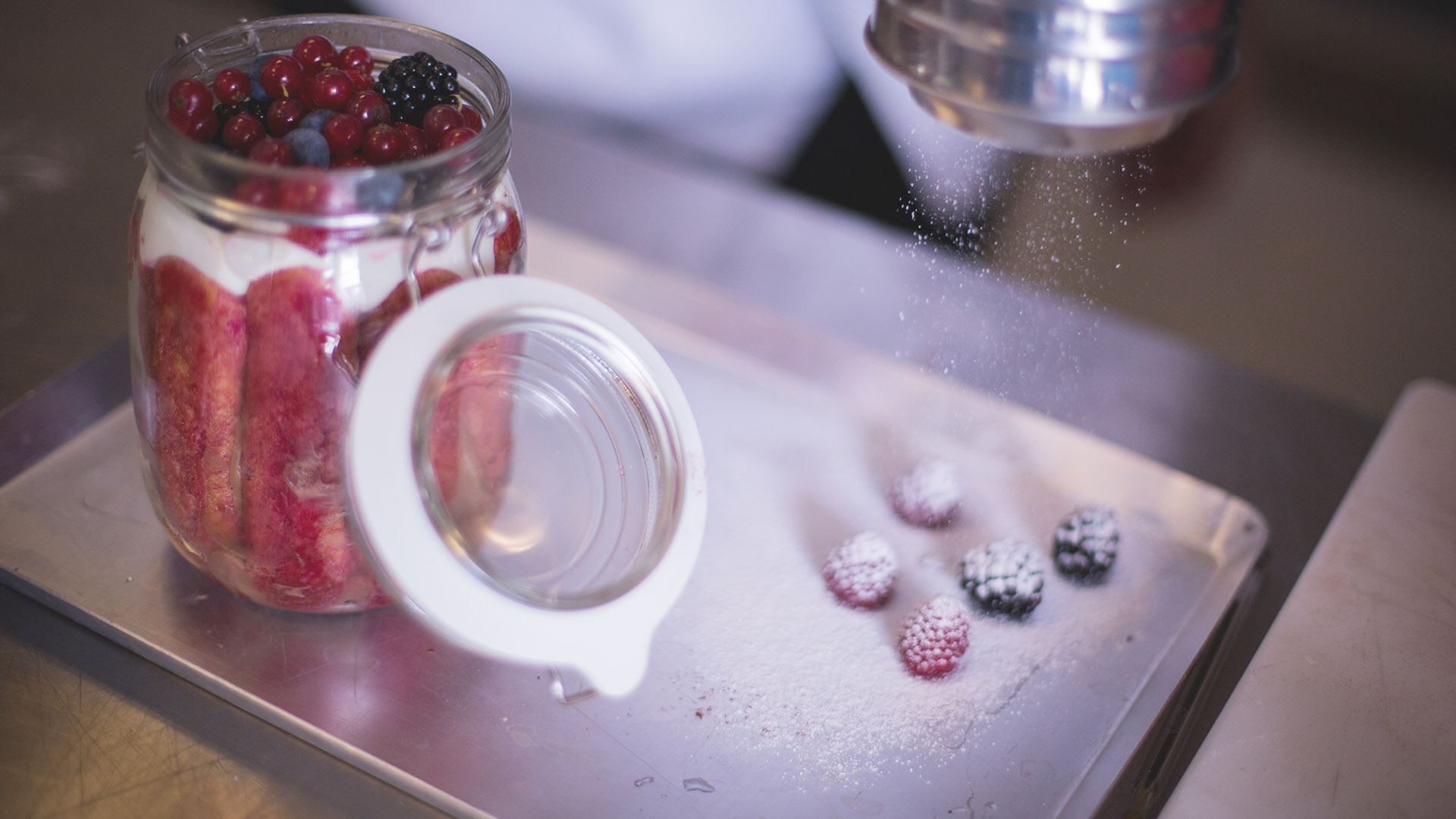 Pasticceria in barattoli